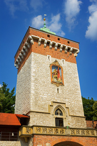 塔的城门图片