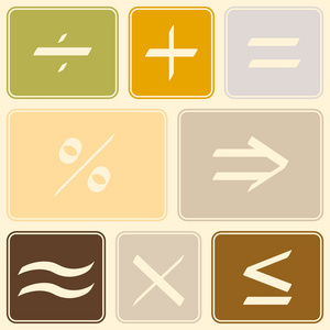 无缝模式与数学符号