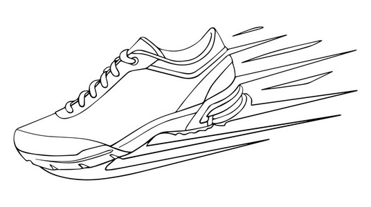 培训的时尚运动鞋插画-正版商用图片1qa9ur-摄图新视界