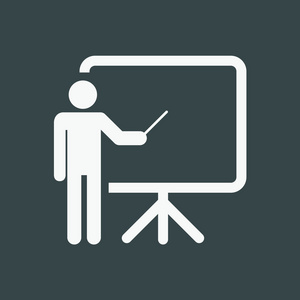 培训演示文稿教育图标矢量