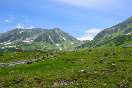 攀登 风景 路线 美丽的 马奇 中部 高原 国家的 自然