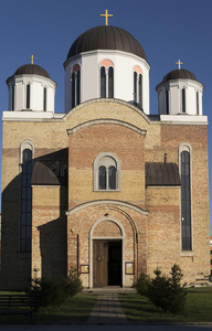 萨瓦 塞尔维亚 场景 阳光 教堂 上帝 圣徒 建筑 诺维