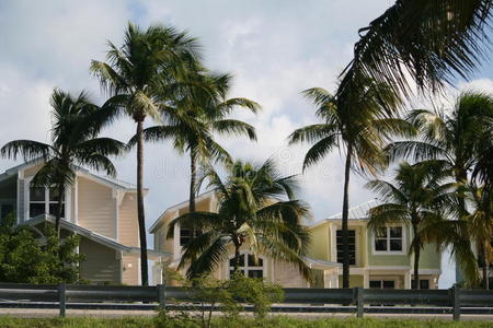 佛罗里达的海滩房屋