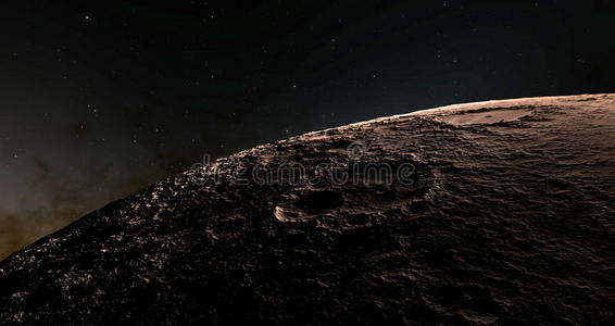 阿波罗 行星 风景 宇宙 插图 月亮 陨石坑 岩石 着陆