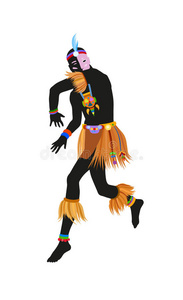 种族舞蹈非洲人