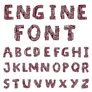 字母表 字符 涂鸦 削减 字体 手写体 发动机 漫画 要素