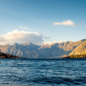 自然 海湾 天空 夏天 悬崖 岩石 欧洲 风景 黑山 海岸