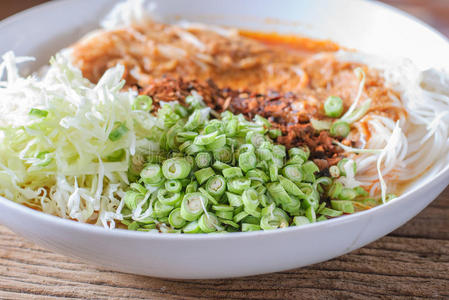 美味的 午餐 纹理 大米 面条 粉丝 食物 文化 亚洲 饮食