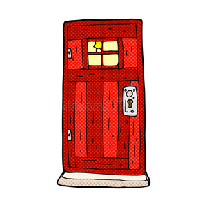 漫画卡通旧计算机图片