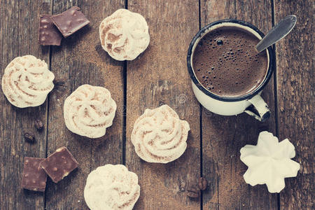 优雅 商品 巧克力 甜点 特写镜头 美味的 最小值 咖啡