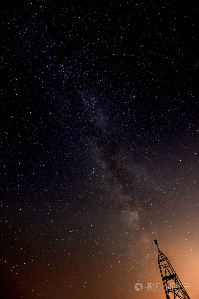 繁星点点的夜空照片-正版商用图片1qiu45-摄图新视界