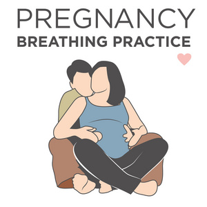 孕妇在呼吸锻炼班图片