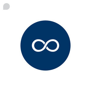 无穷大符号图标