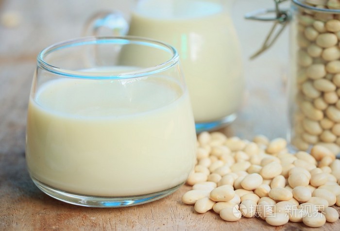 白芸豆与豆浆