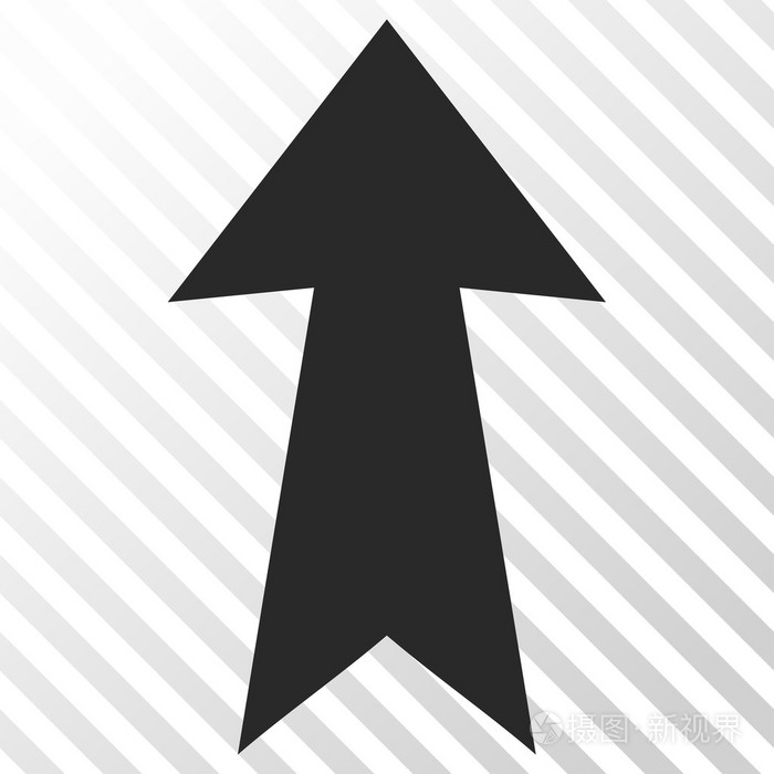 向上箭头矢量图标