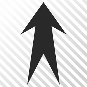 向上箭头矢量图标