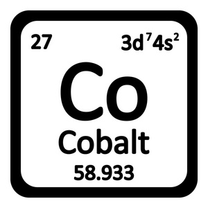 钴元素图片