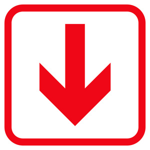 在框架中的箭头左侧下方矢量图标