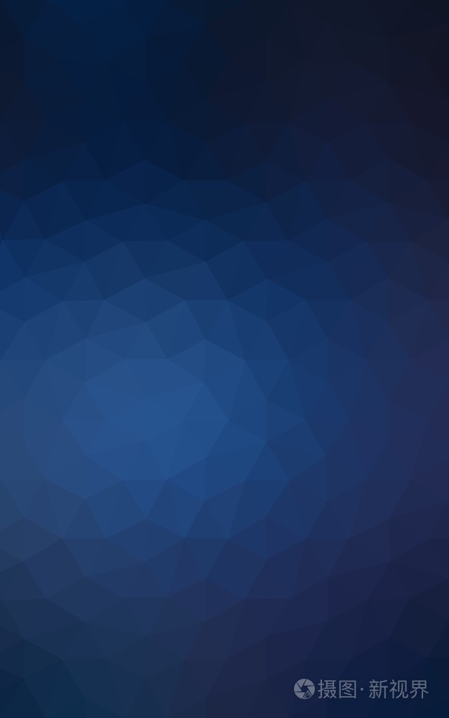 暗蓝色的多边形设计模式三角形和梯度的折纸样式组成的
