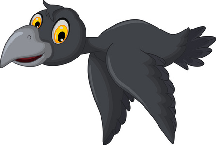 乌鸦飞过卡通只乌鸦飞过照片