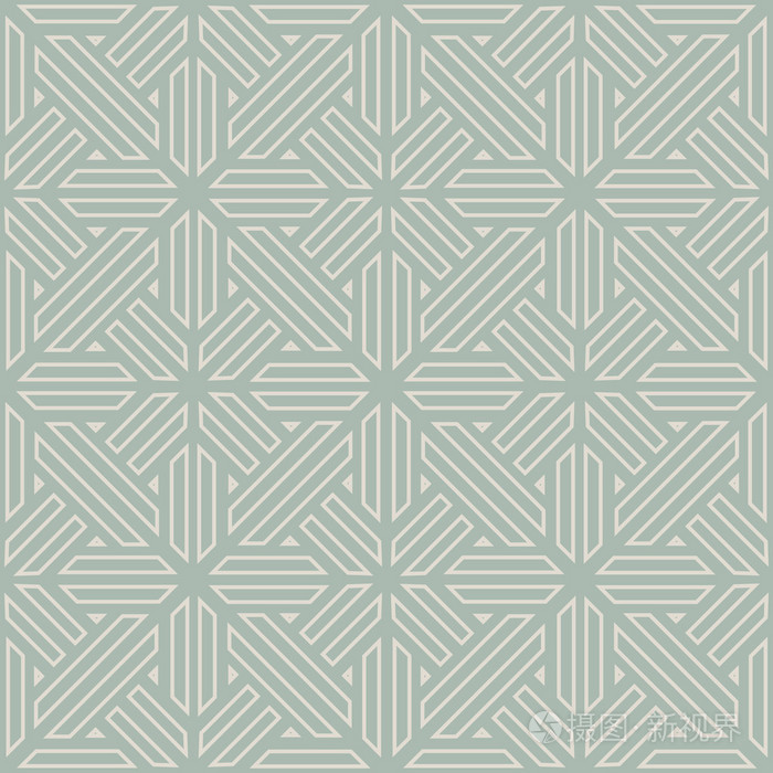 优雅的古董背景图像的交叉几何线图案.