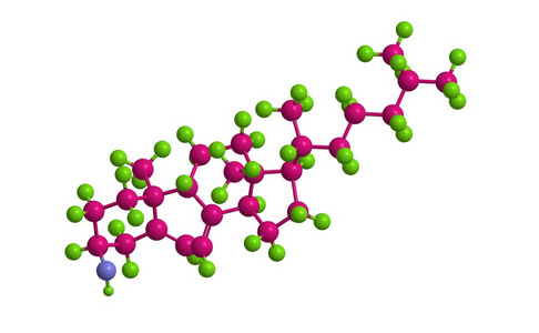 lumisterollumisterol(维生素d)的分子结构照片