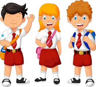 学生党搞笑网名搞笑三学生卡通照片