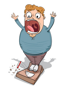 极为肥胖的男人和wo男人分配汉堡包在的时候ro男人tic日期户外的男人