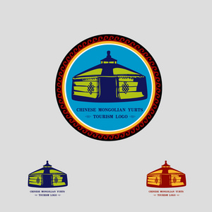 草原蒙古包图片