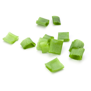 葱段或葱段照片