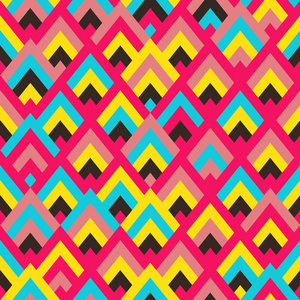 无缝向量几何菱形无缝向量几何菱形彩色图案背景照片
