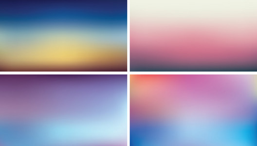 模糊的背景设置为网页设计的 16:9 抽象矢量壁纸照片