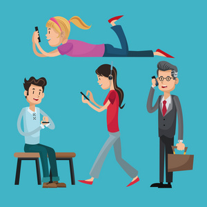 移动人动漫设计照片