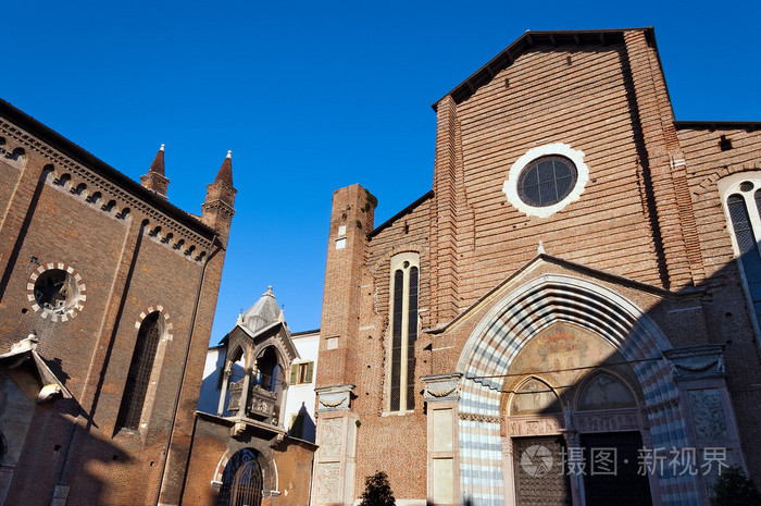 教会的圣阿纳斯塔西亚   意大利维罗纳