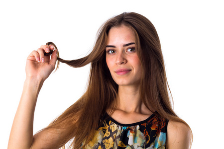 一根头发素材图片