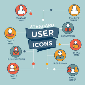标准用户图标集图片