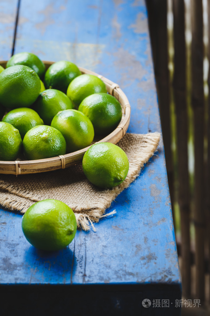 绿色柠檬水果