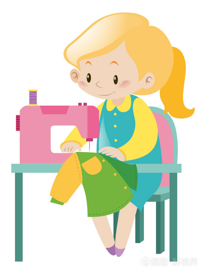 家庭主妇缝衣机