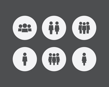 人们象形图图标集插画-正版商用图片1qrxa9-摄图新视界