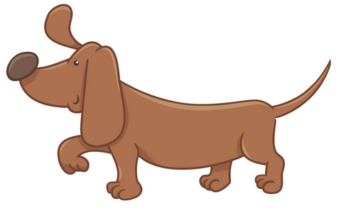 香肠狗动画图片