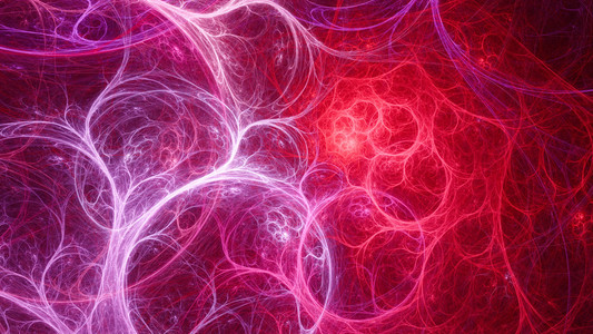 星云穿透光效图片