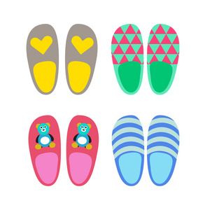 矢量拖鞋图片-矢量拖鞋素材-矢量拖鞋插画-摄图新视界