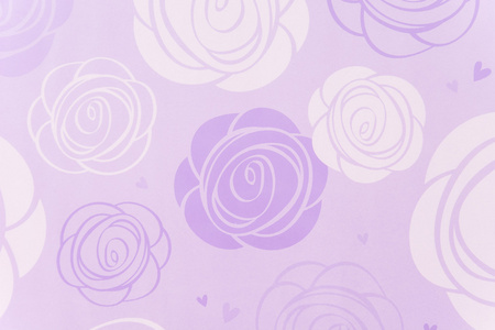 白色和紫色的玫瑰花纹图案图片