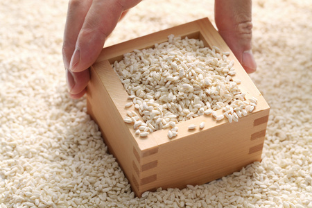 发芽大米,日本发酵食品照片