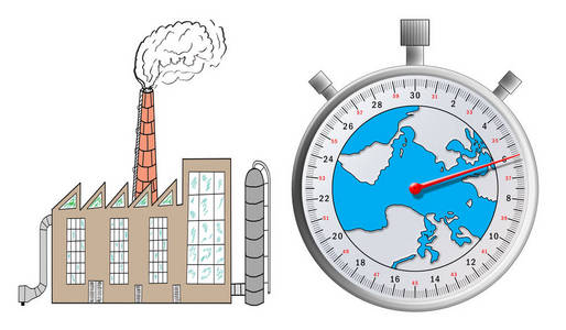 气候变化的概念图片