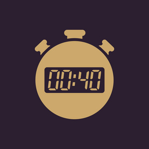 时钟和手表,计时器,倒计时,秒表符号.用户界面.web.徽标.标志.