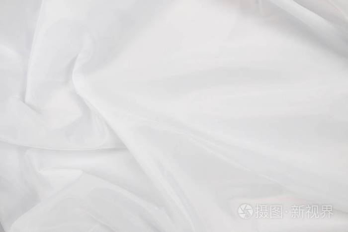 白色织物布背景纹理