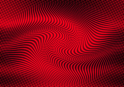 红颜色抽象半色调点背景照片