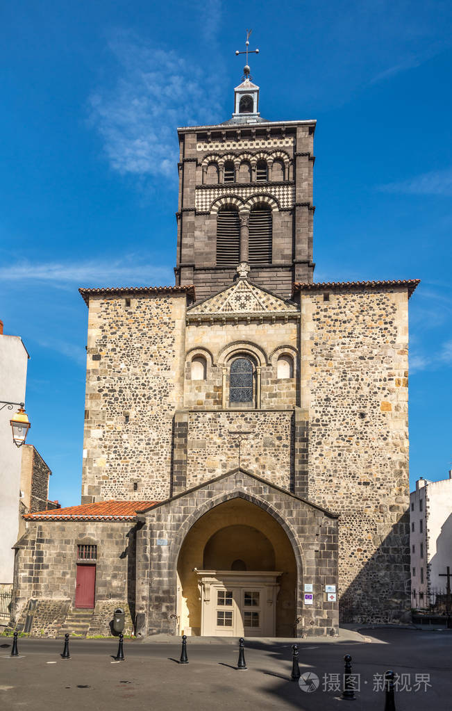 大教堂的圣母在法国克莱蒙费朗-端口