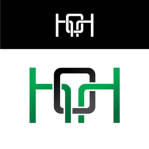 标识的重叠的首字母